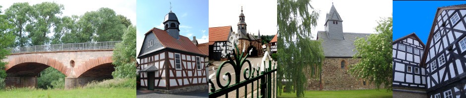 Historische Bauten in der Region Marburger Land